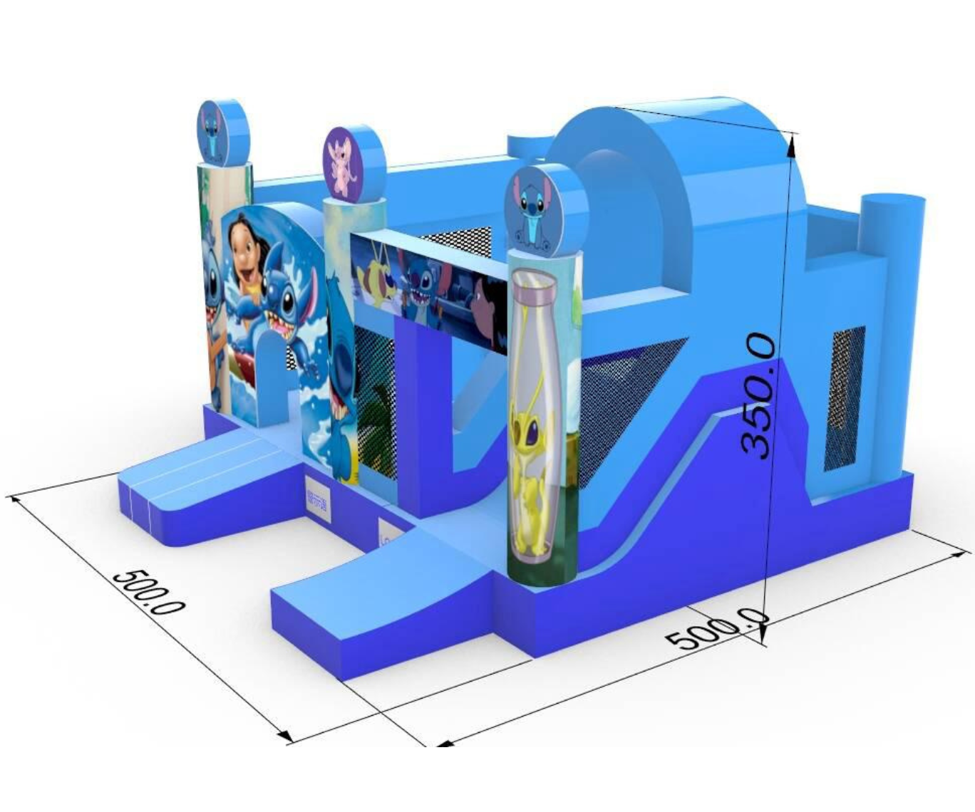 Château Gonflable Lilo & Stitch