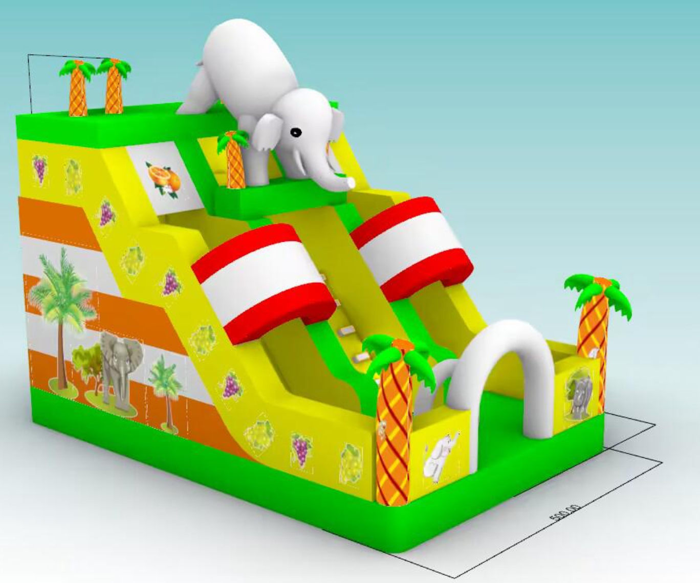 Château gonflable 02