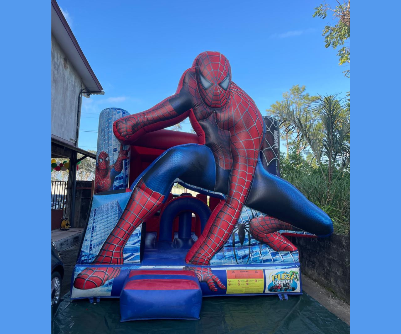 Châteaux gonflables spider-man