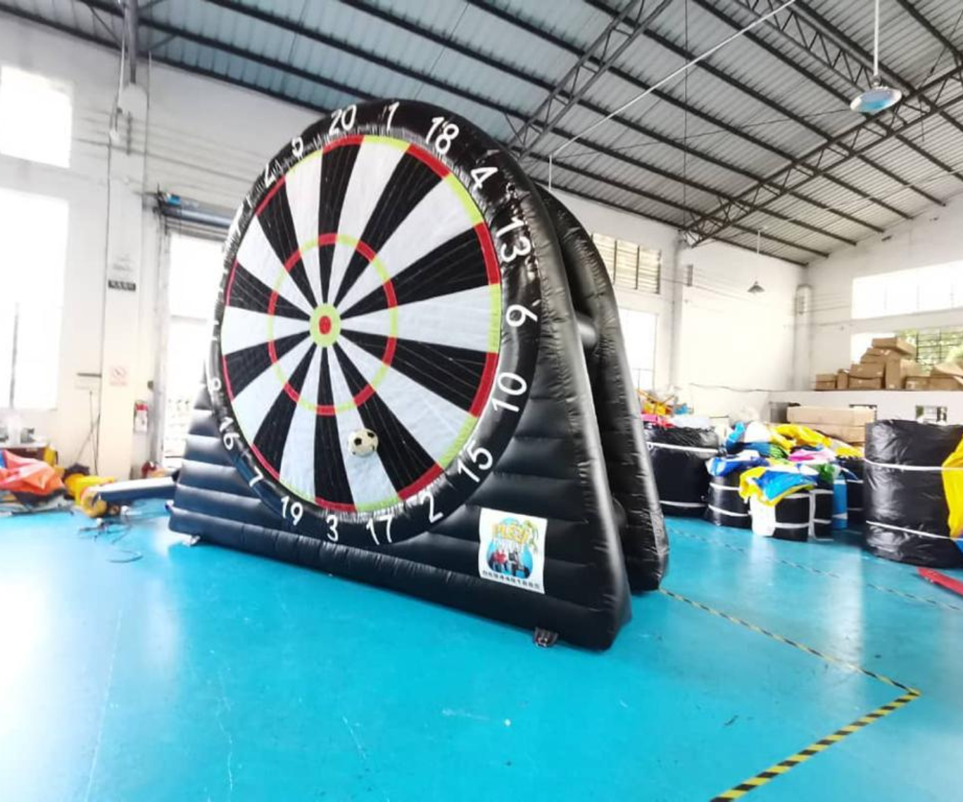 Tir à balle gonflable