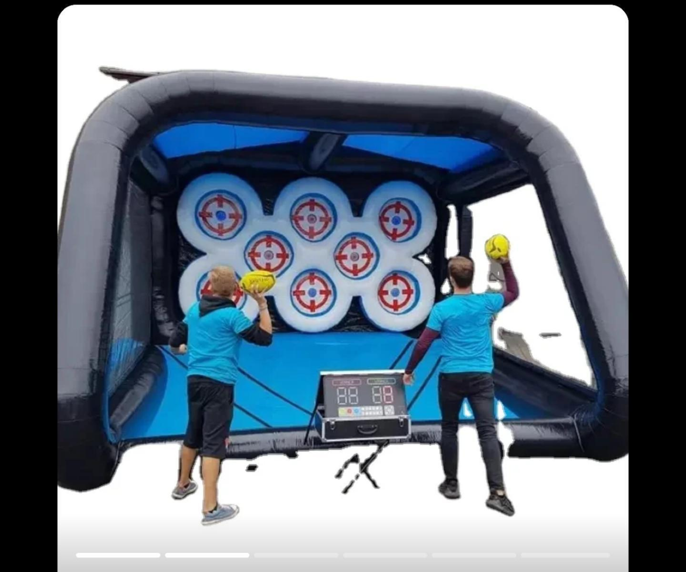 JEU DE CIBLES GONFLABLES (ARENE MULTI SPORT: pour airsoft, tir à l'arc, ...)