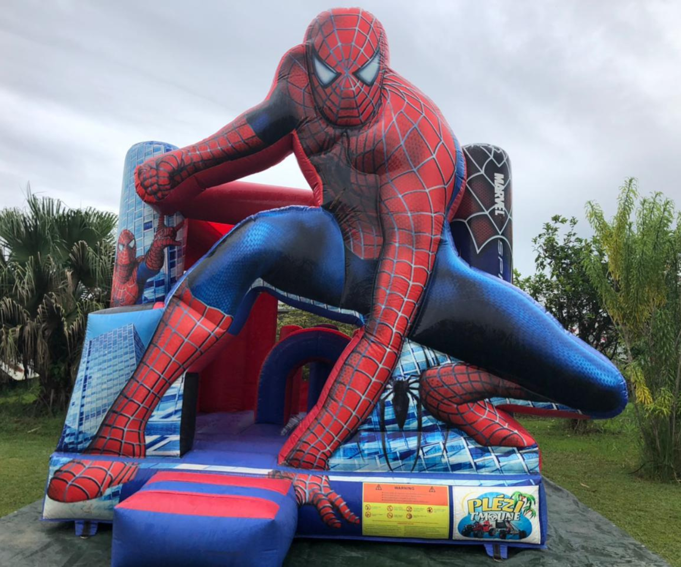 Châteaux gonflables spider-man