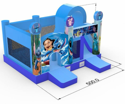 Château Gonflable Lilo & Stitch