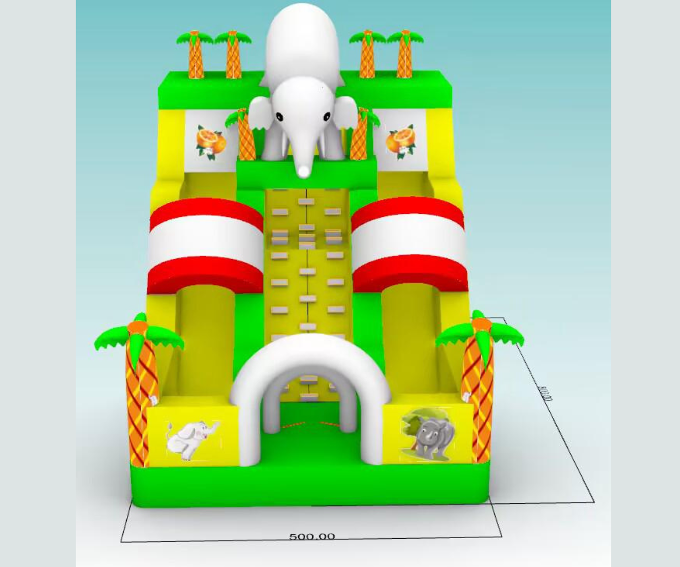 Château gonflable 02