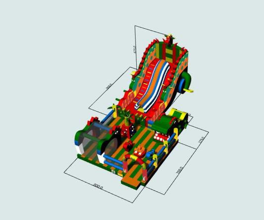 Toboggan gonflable PARK 2