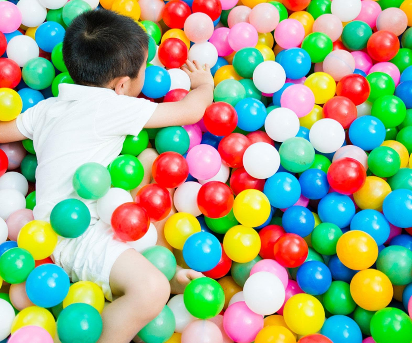 2000 balles colorées