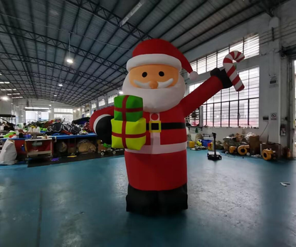 Père Noel gonflable