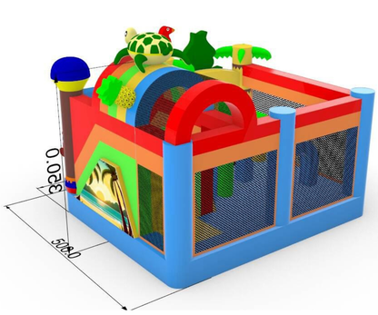 Château gonflable Aloha