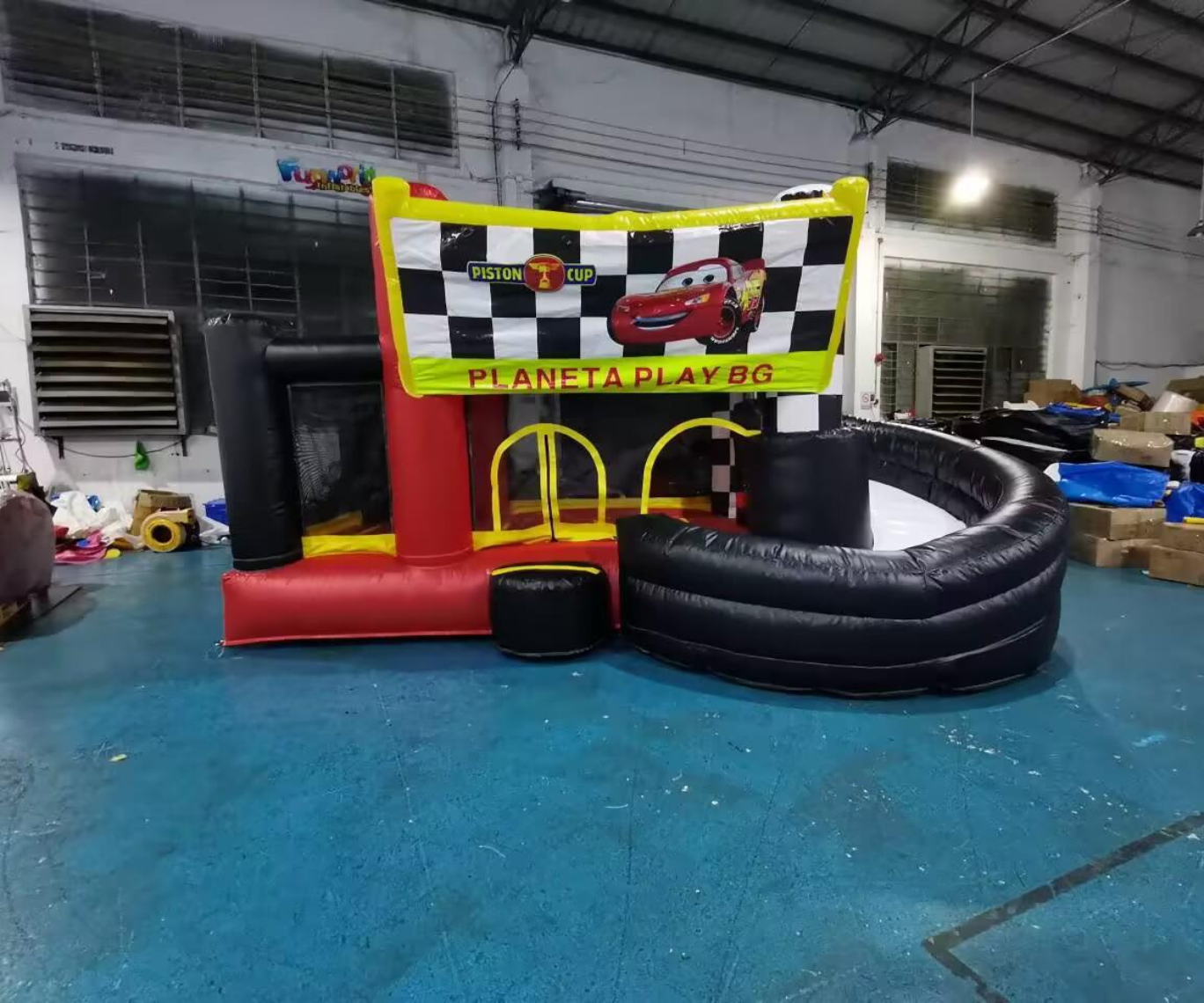 Château gonflable  flash mcqueen