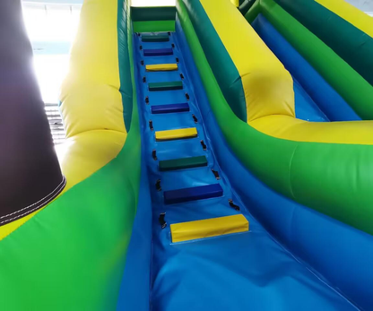 Toboggan gonflable Aqua land 02